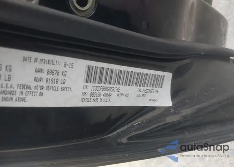 2016 Dodge Dart Sxt z USA, uszkodzony, nr VIN 1C3CDFBB8GD531702